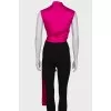 Pink Tie Blouse