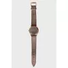 Men's watch with golden hardware