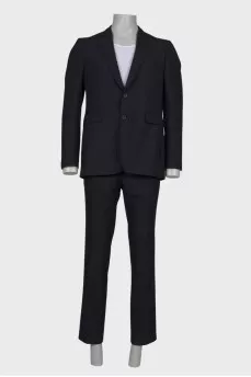 Men's classic wool suit