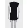 Eyelet front cocktail dress