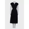 Black close-fitting dress