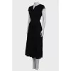 Black close-fitting dress