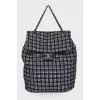 Backpack Urban Spirit Black/White Tweed