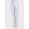 Jeans with embroidered back pocket