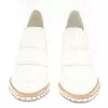 White ankle boots