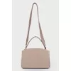 Leather bag with animal inserts