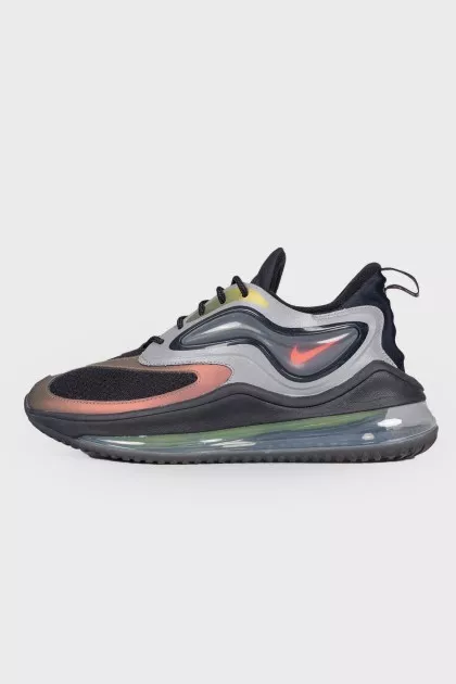 Men's sneakers with transparent inserts