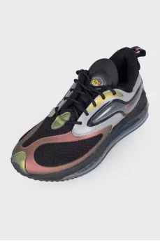 Men's sneakers with transparent inserts