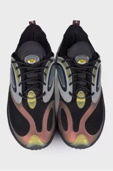 Men's sneakers with transparent inserts