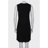 Black and White Wool Dress with Tag