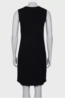 Black and White Wool Dress with Tag