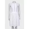 White openwork dress