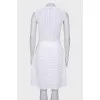 White openwork dress
