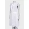 White openwork dress