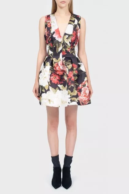 V-neck dress