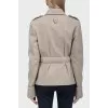 Sand colored wool jacket