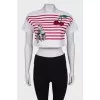 White striped top