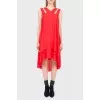 Sleeveless dress with long back