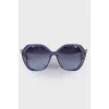 Blue gradient sunglasses