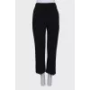 Classic straight fit trousers