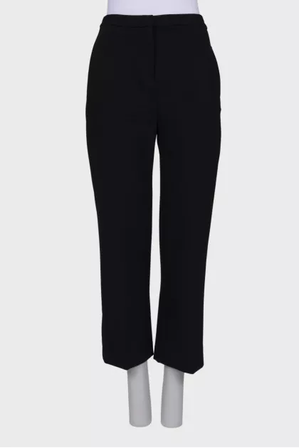 Classic straight fit trousers