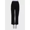 Classic straight fit trousers