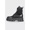 Monolith leather boots