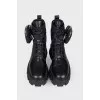 Monolith leather boots