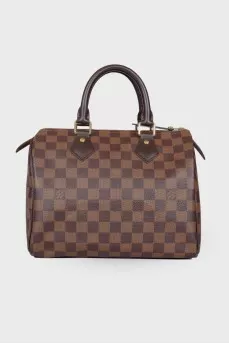 Сумка SPEEDY 25  Damier Ebene Canvas