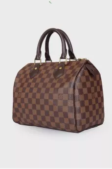 Сумка SPEEDY 25  Damier Ebene Canvas
