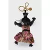 Брелок на сумку Trick Pelle Rosario Pink Dress Jasmine Doll с биркой