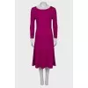 Wool dress with pockets