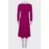 Wool dress with pockets
