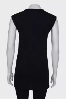 Long top with lion print