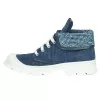 High denim sneakers
