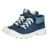 High denim sneakers