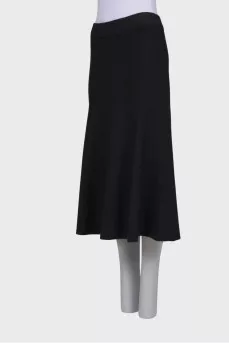 A-line midi skirt