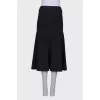 A-line midi skirt