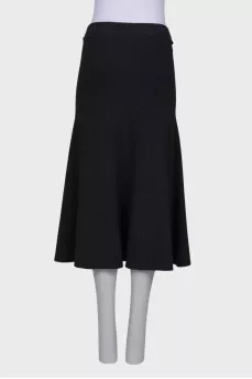 A-line midi skirt
