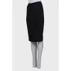 Classic straight skirt