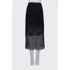 Combined mesh skirt