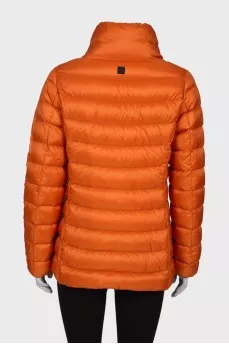 Orange Quilted Jacket ChangeClear