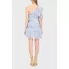 One shoulder lace dress