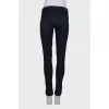 Blue straight fit jeans