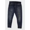 Men's vintage blue jeans