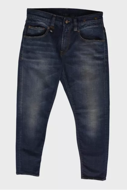 Men's vintage blue jeans