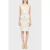 Beige slip dress