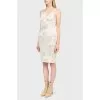 Beige slip dress