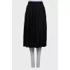 Black loose fit trousers