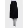 Black loose fit trousers